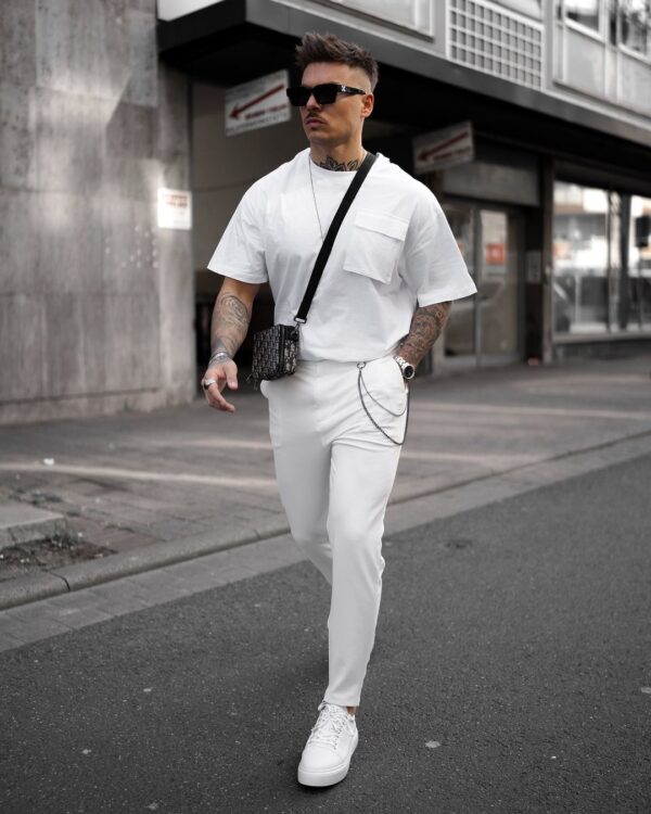 All White Party Outfits for Men