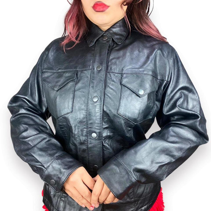 The Classic Style Staple 90s Leather Jacket