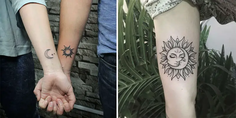 The Meaning of Sun and Moon Tattoos A Symbol of Balance and Harmony