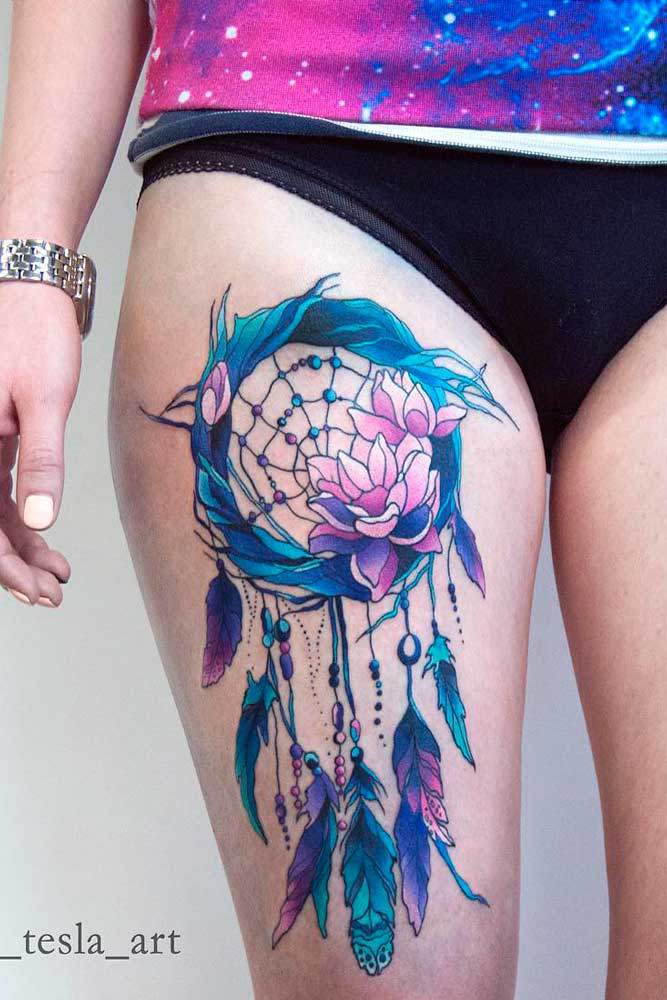 Thigh Tattoos for Women A Beautiful and Empowering Choice