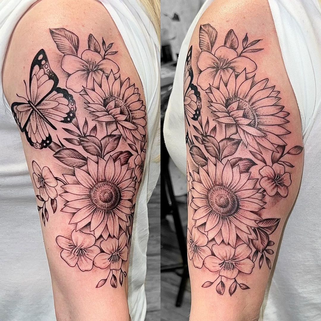 Unique Half Sleeve Tattoos for Women Making a Statement with Ink