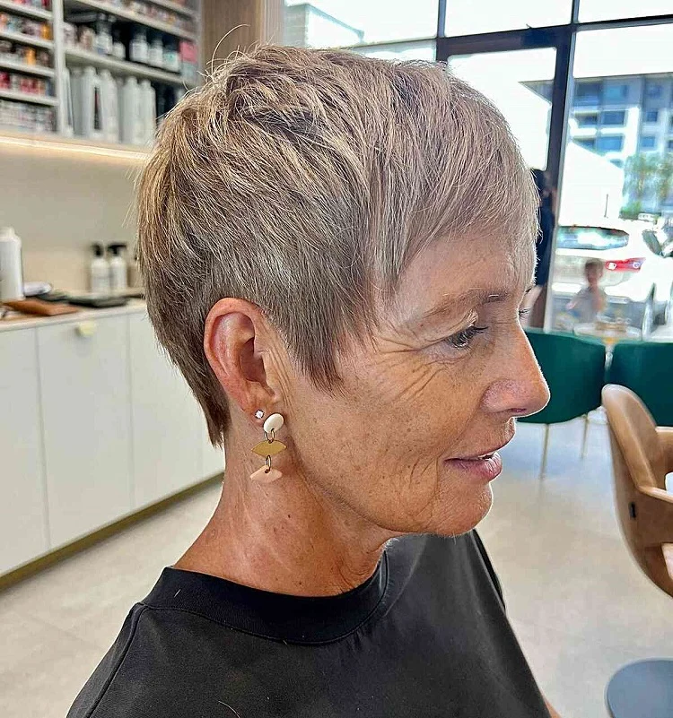 Wash and Wear Haircuts for Over 60 with Thin Hair Tips and Tricks