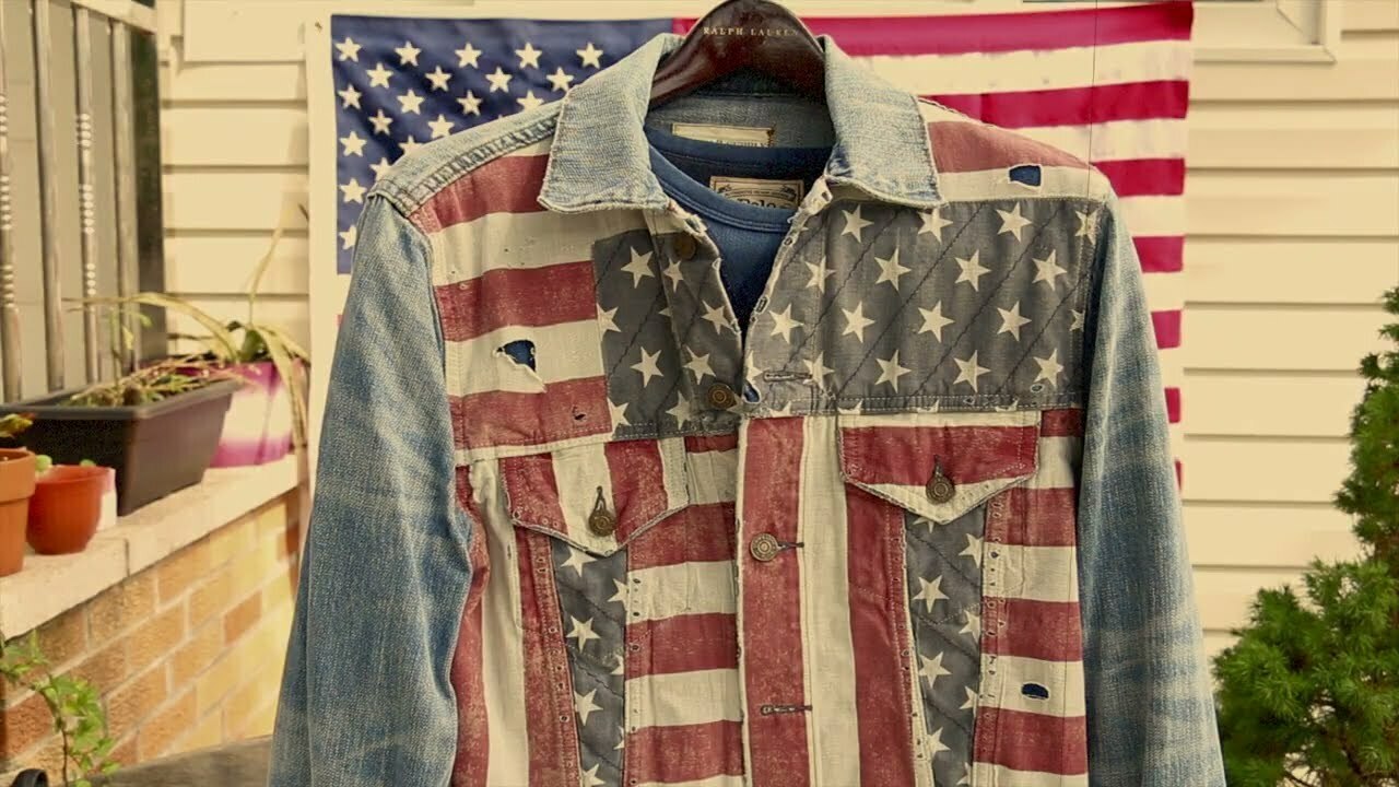 American Flag Denim Jacket A Timeless Fashion Statement