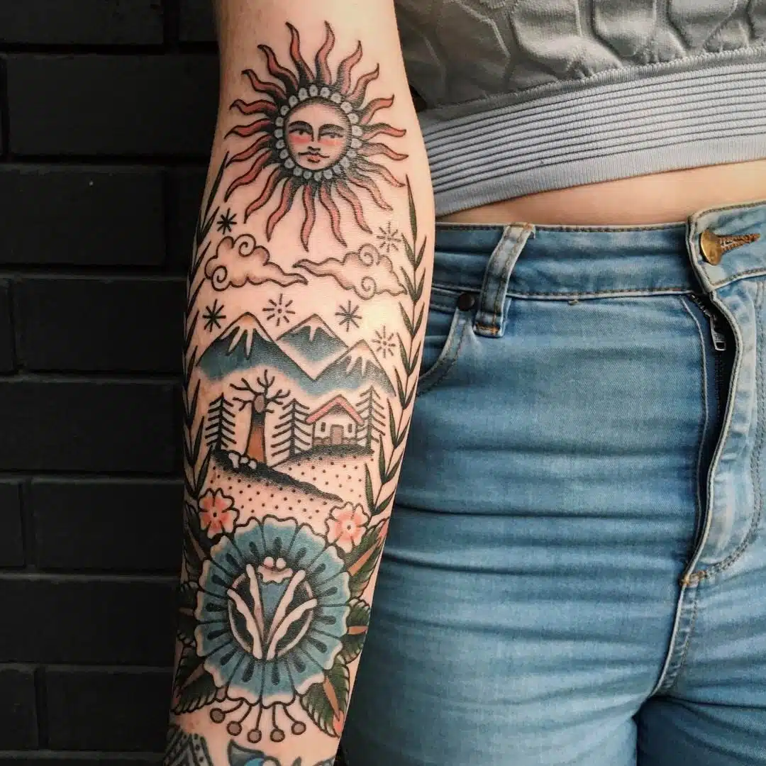 Arm Sleeve Tattoos for Females A Bold and Beautiful Statement