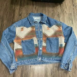 Aztec Jean Jacket A Fashionable and Timeless Wardrobe Staple