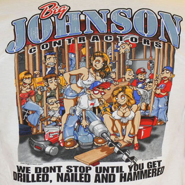 The Iconic 90s Trend Big Johnson T-Shirts