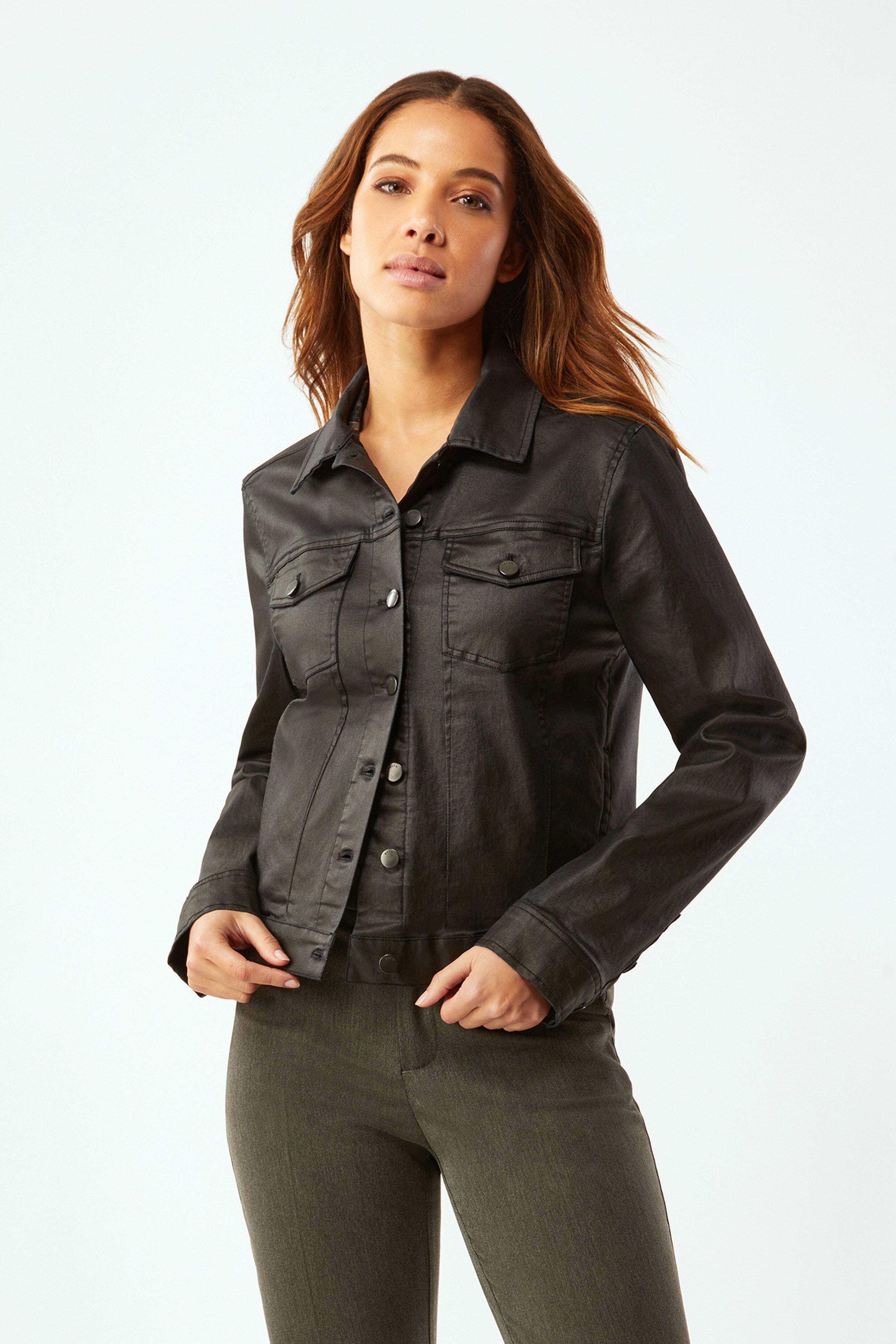 Revamp Your Style with a Black Denim Jacket Bringing the Classic Back