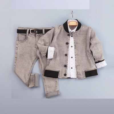 Denim Jacket and Pants Set The Ultimate Style Statement for Fashion Enthusiasts