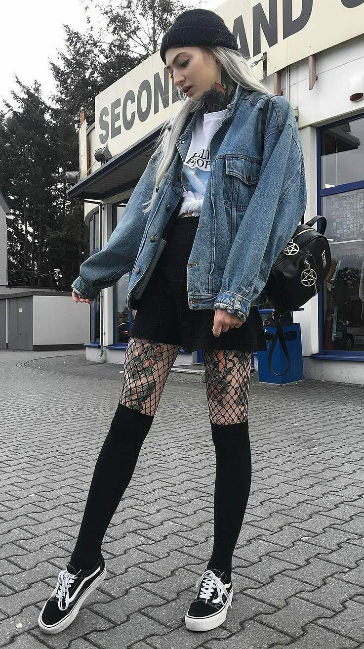 Denim Jacket Grunge A Timeless Fashion Trend