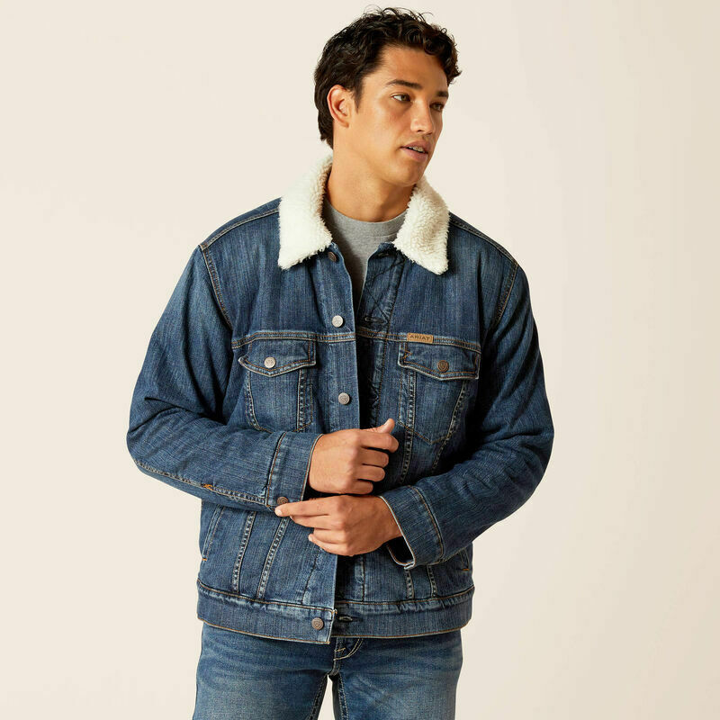 Denim Jacket Sherpa Lined A Must-Have Winter Wardrobe Essential