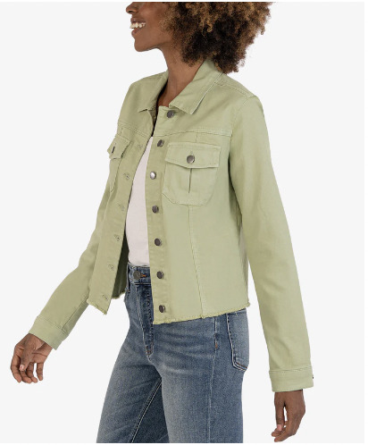 Denim Khaki Jacket The Ultimate Combination of Style and Comfort