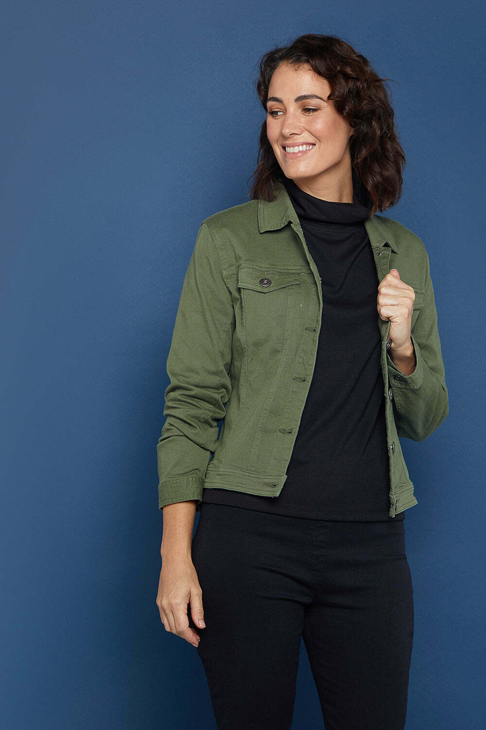 Denim Khaki Jacket The Ultimate Combination of Style and Comfort