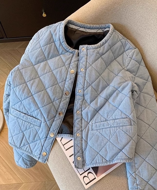 Denim Quilted Jacket A Stylish and Sustainable Outerwear