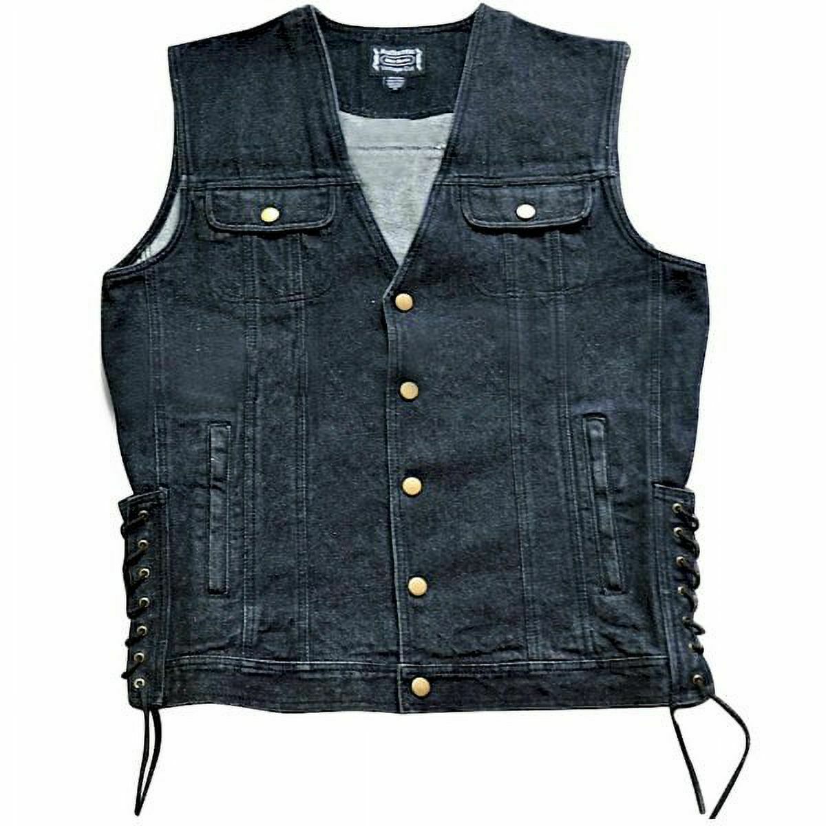 Denim Riding Vests