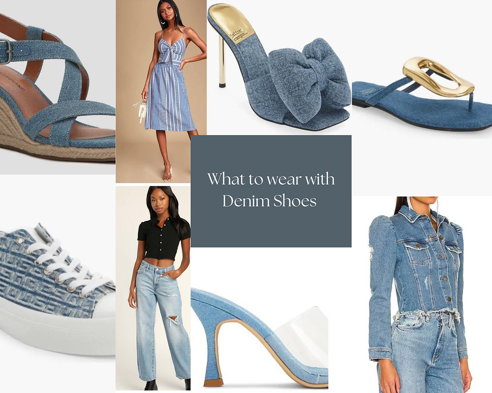 Denim Shoes for Women The Perfect Combination of Style and Comfort