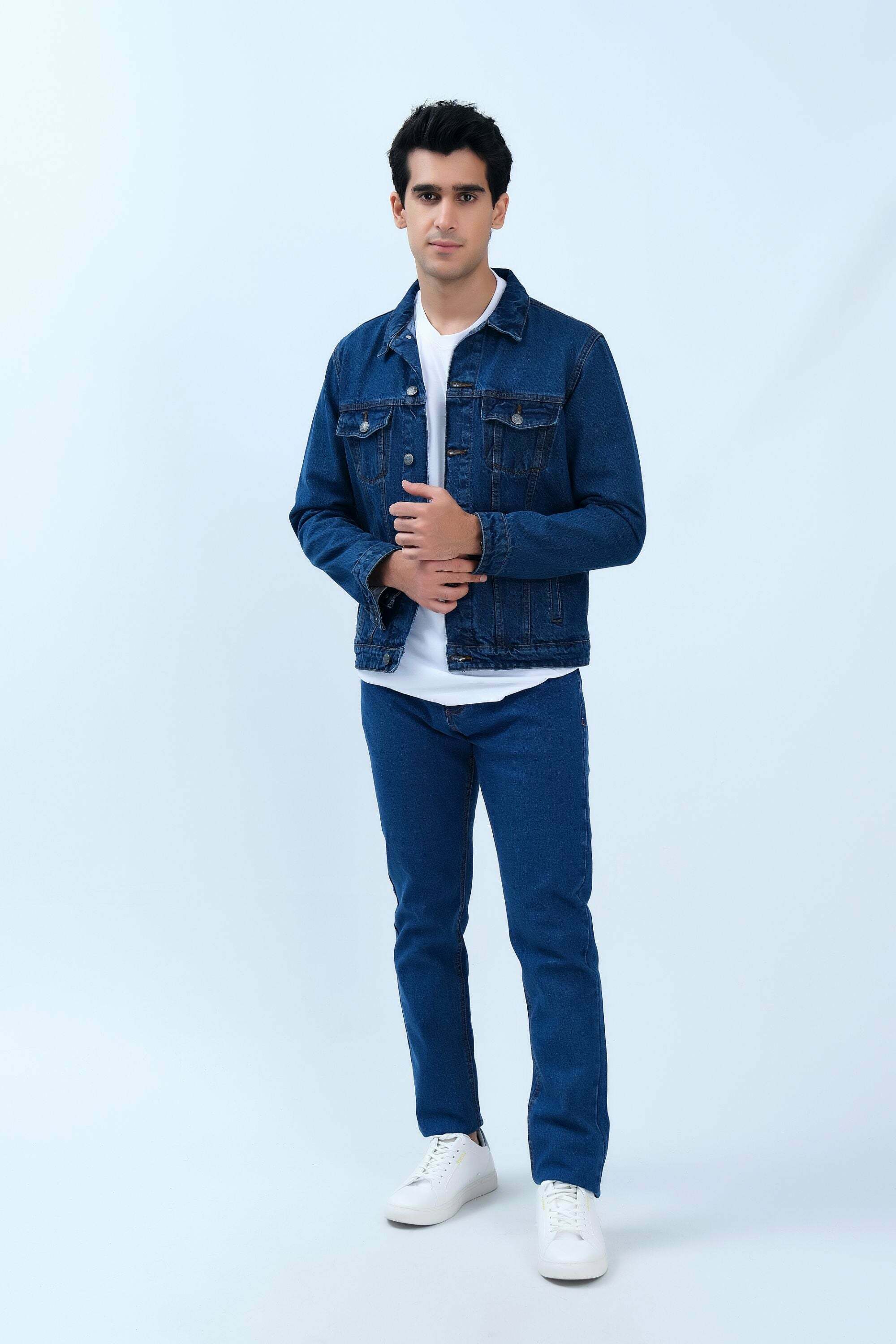 Denim Tracksuit A Fashionable and Comfortable Choice