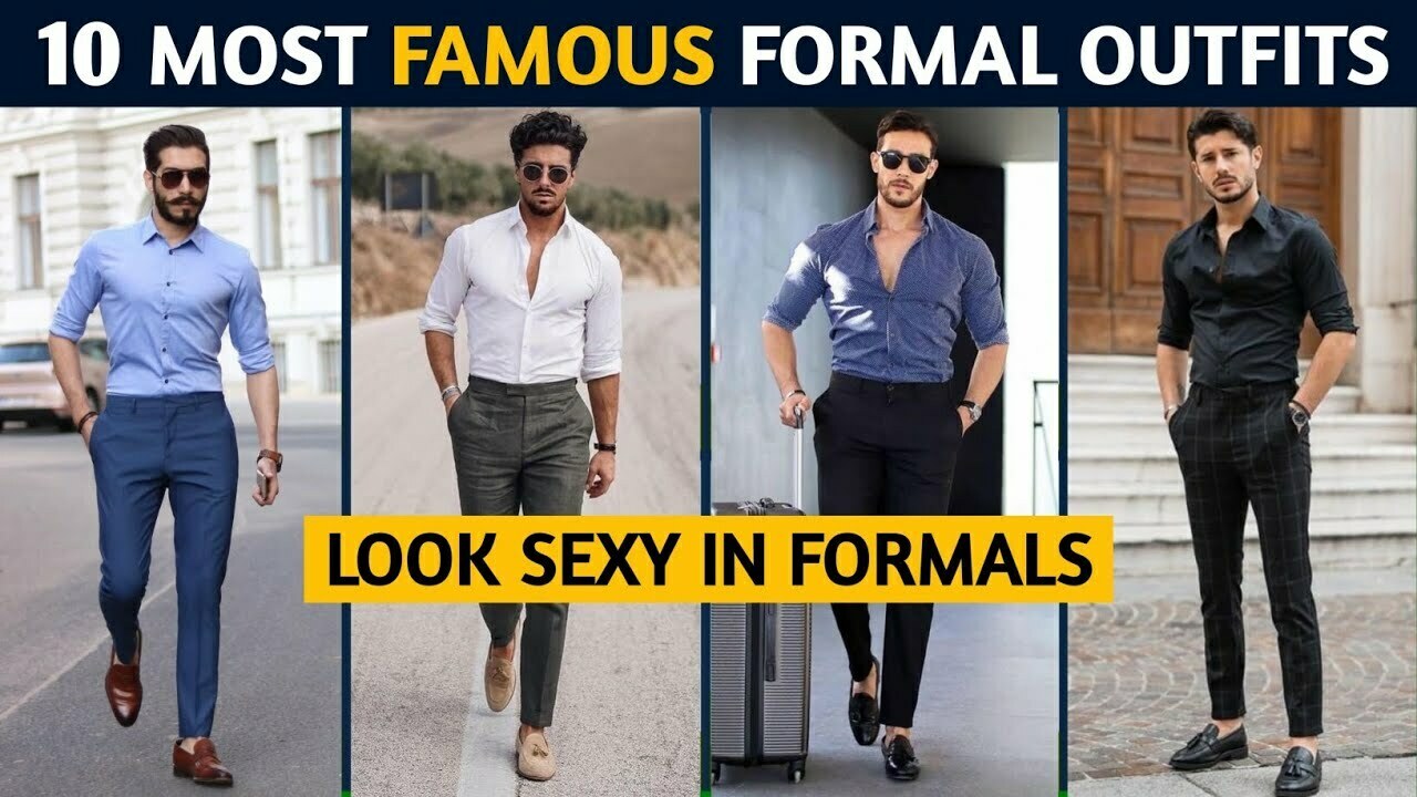 Formal Outfits for Men Elevate Your Style Game