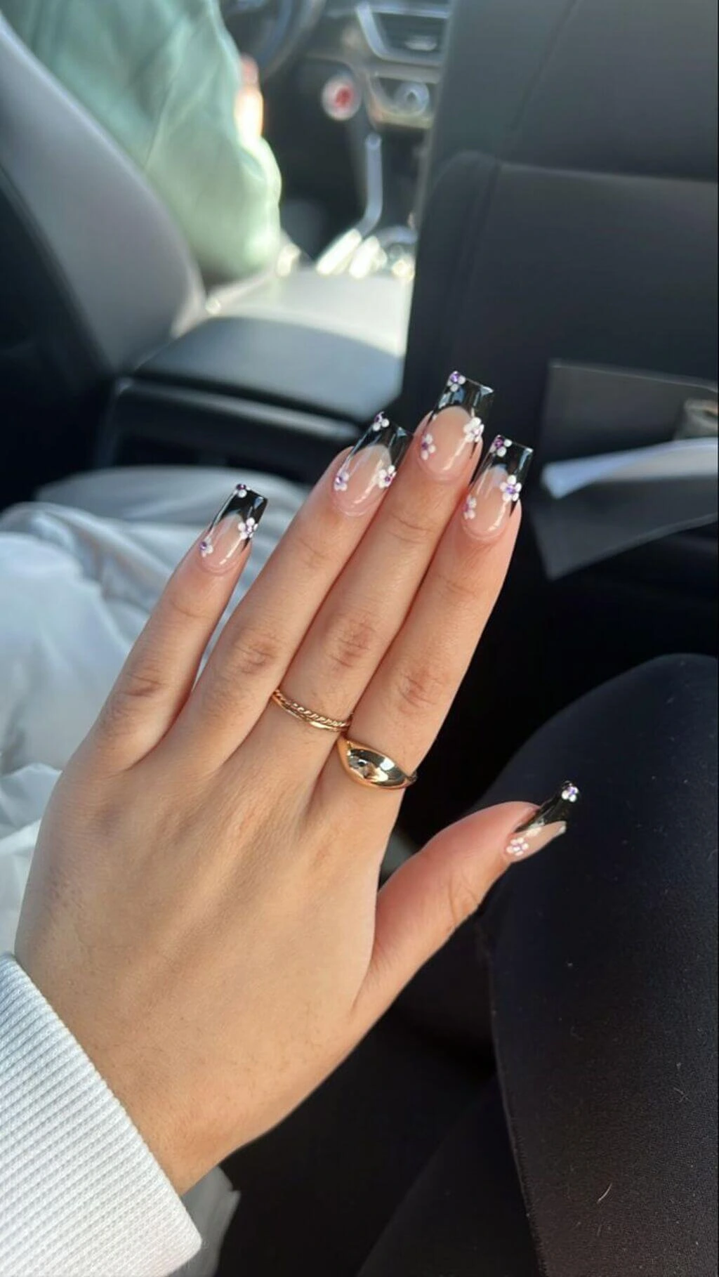 French Tips with Design Elevate Your Manicure Game