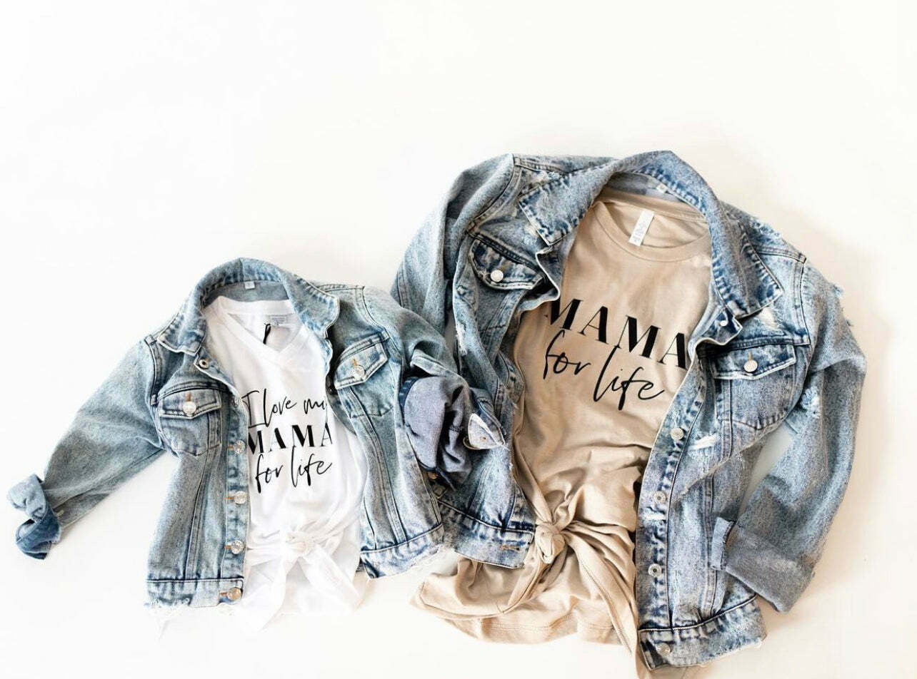 H1 Mama Denim Jacket The Perfect Addition to Your Wardrobe