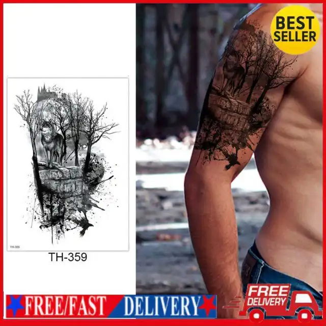 Half Arm Forest Tattoo The Perfect Blend of Nature and Art