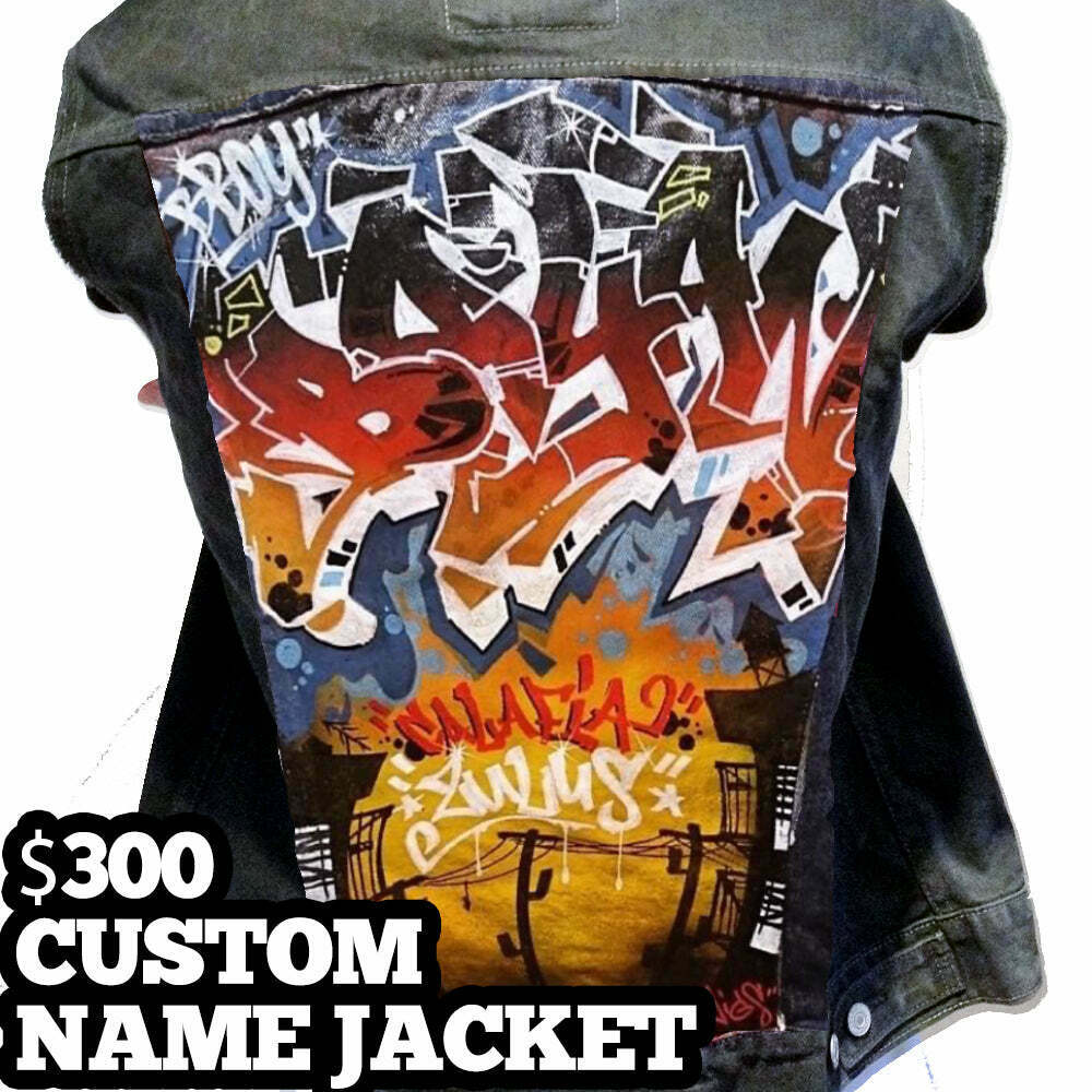 Hand Painted Jean Jackets The Perfect Blend of Style and Creativity