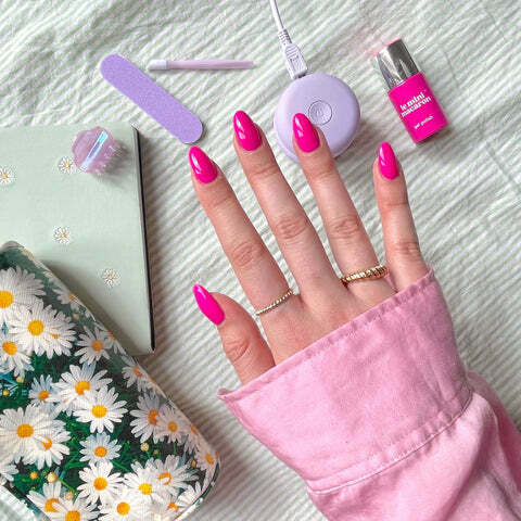 Hot Pink Nail Designs Spicing Up Your Nails in Eye-Catching Shades