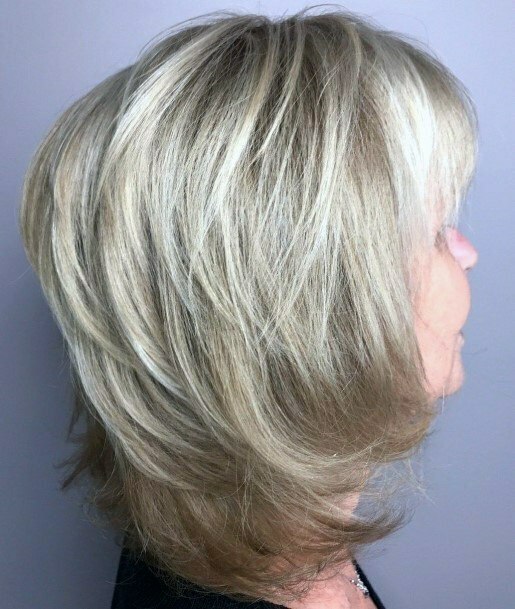 Layered Hairstyles for Over 60 Round Face Embrace Your Age with Style