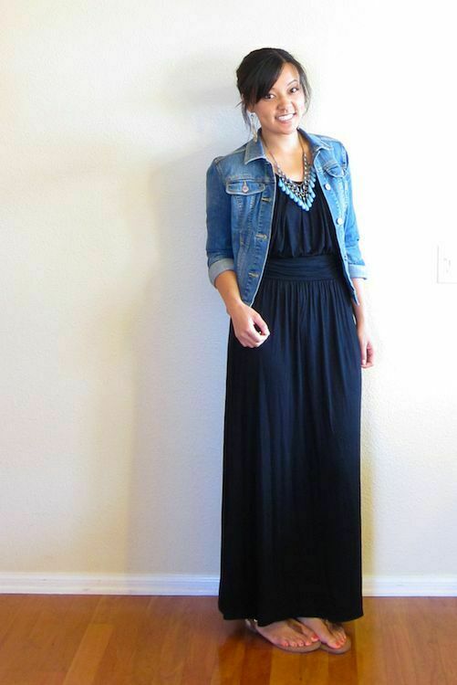 Maxi Dresses with Denim Jacket The Perfect Summer Outfit Combination