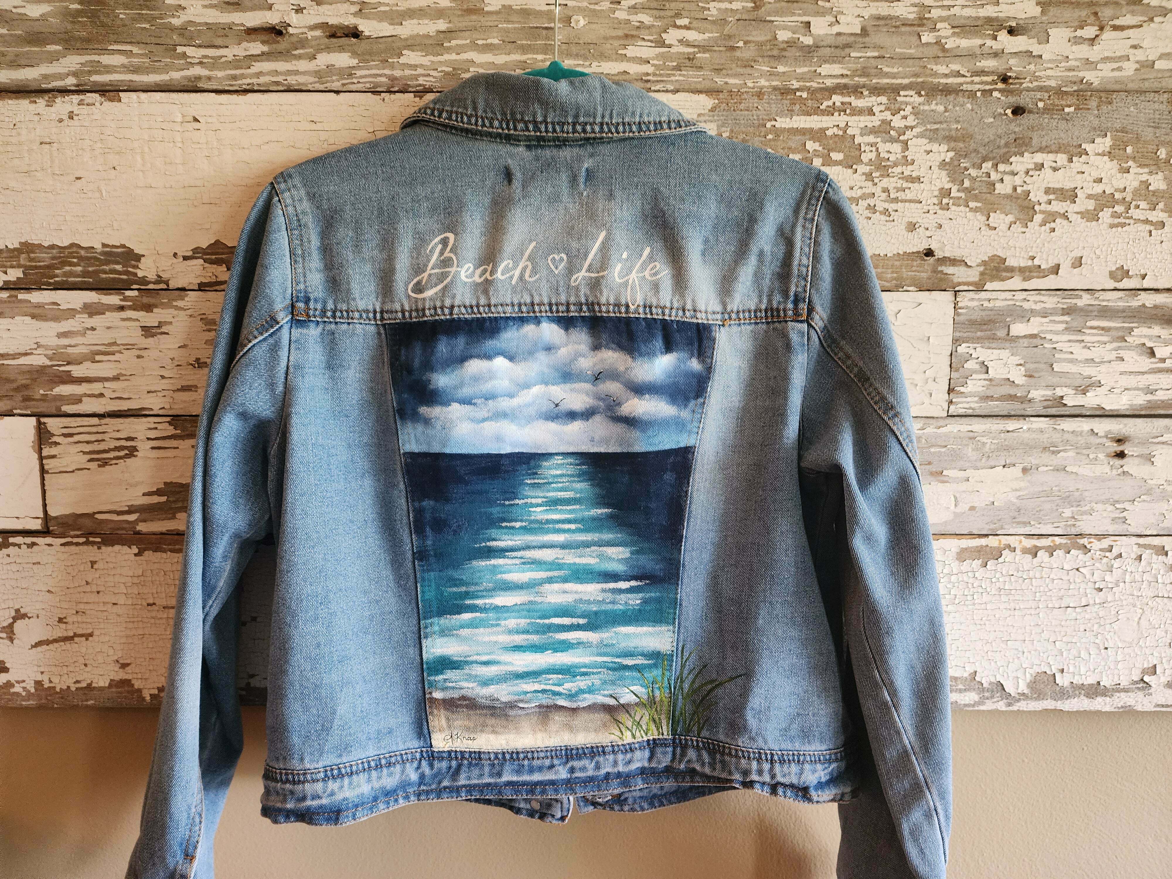 Painted Denim Jacket A Guide to Creating Your Own Unique Piece