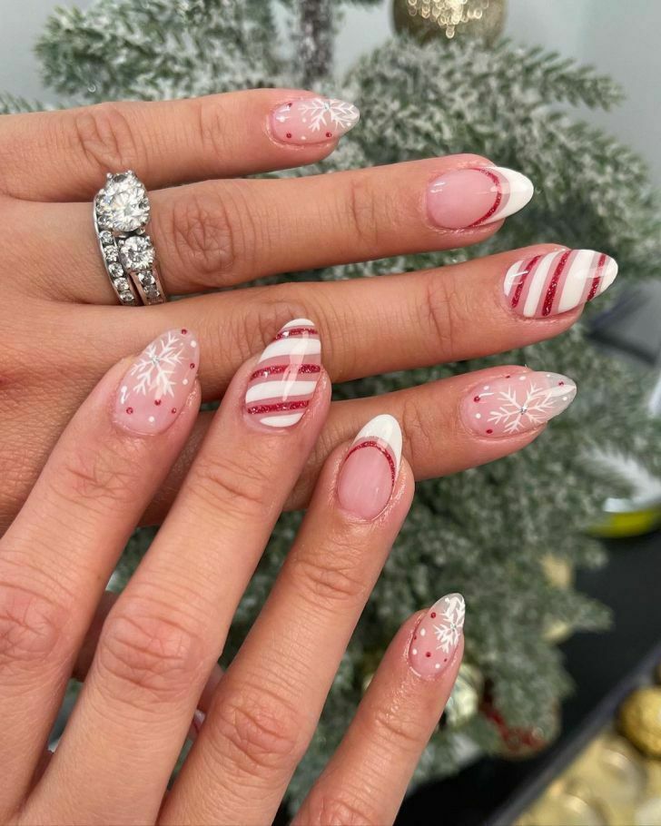 Pink & White Nails A Timeless Trend