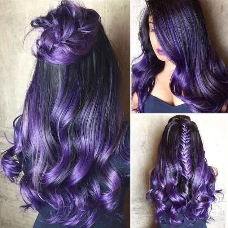 Purple and Black Hair The Perfect Combination for a Bold and Beautiful Look