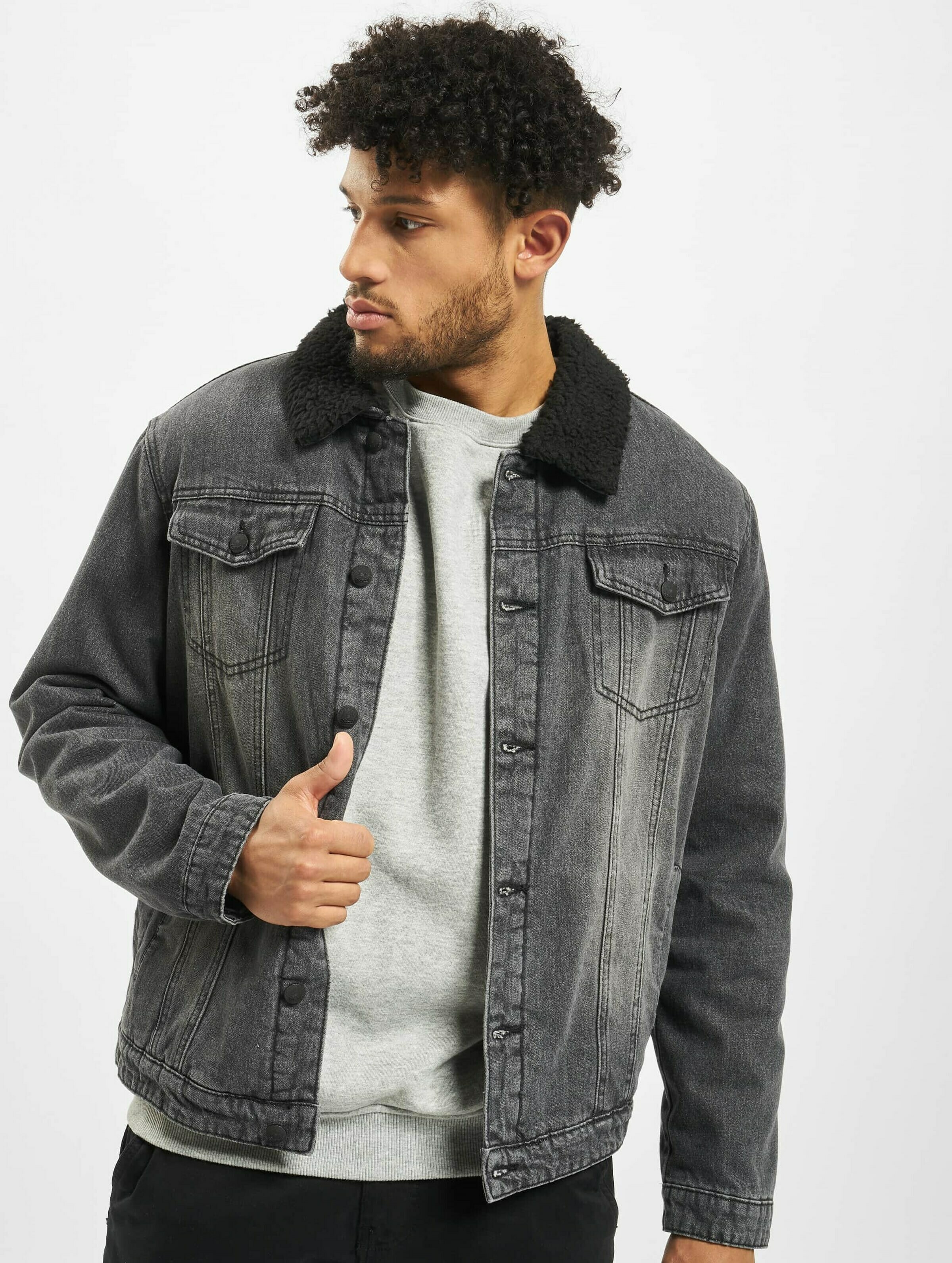 Sherpa Denim Jackets for Men