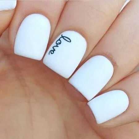 Simple White Nail Designs Elevate Your Look with Minimalism