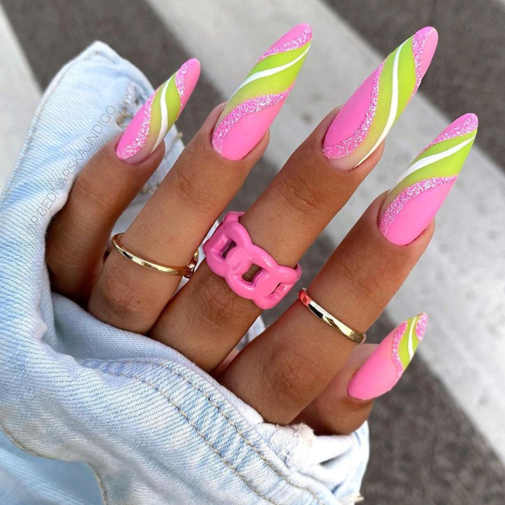 Summer Pink Nail Designs Embrace the Season with These Trendy Looks