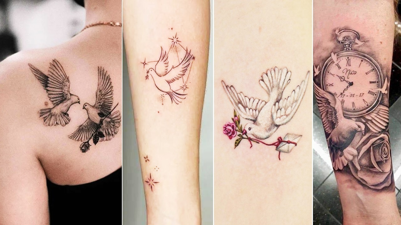 The Meaning of Dove Tattoo Symbolism, History, and Designs