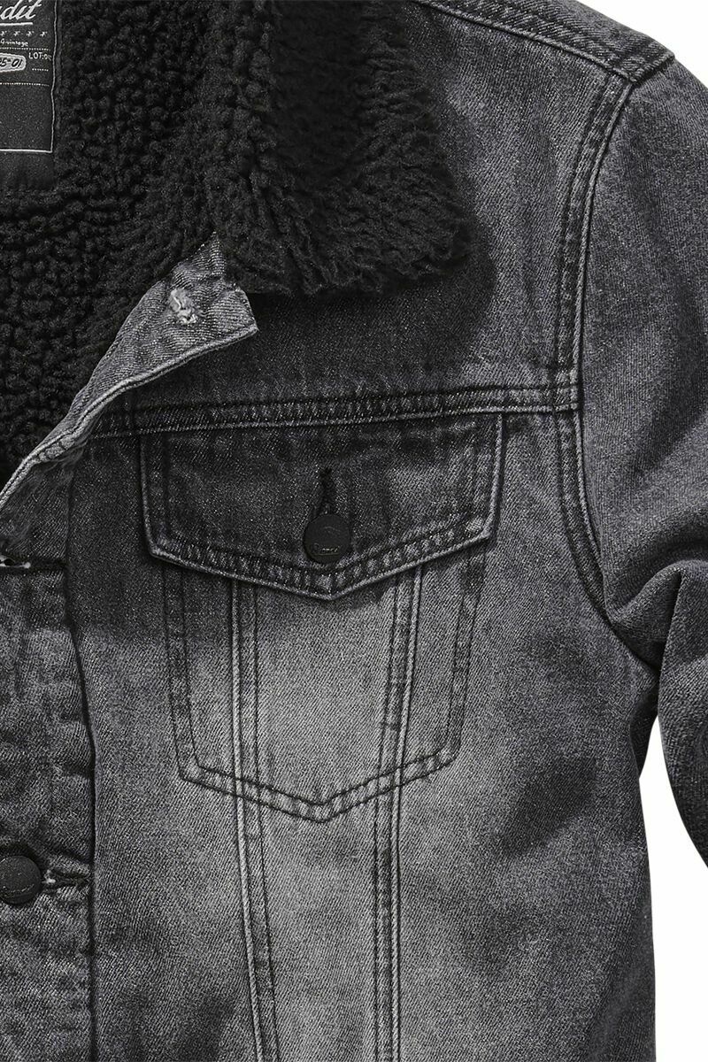 The Versatile and Stylish Black Sherpa Jean Jacket