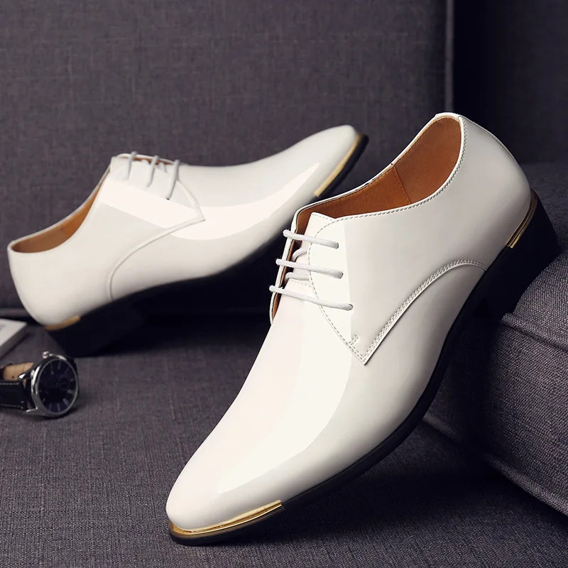 The Versatile and Timeless Appeal of White Dress Shoes for Men