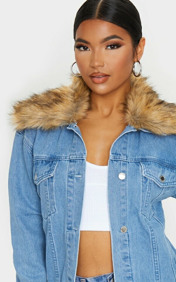 The Versatility and Timelessness of the Blue Jean Jacket with Fur