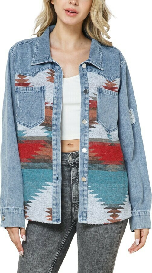 The Versatility of Aztec Denim Jackets