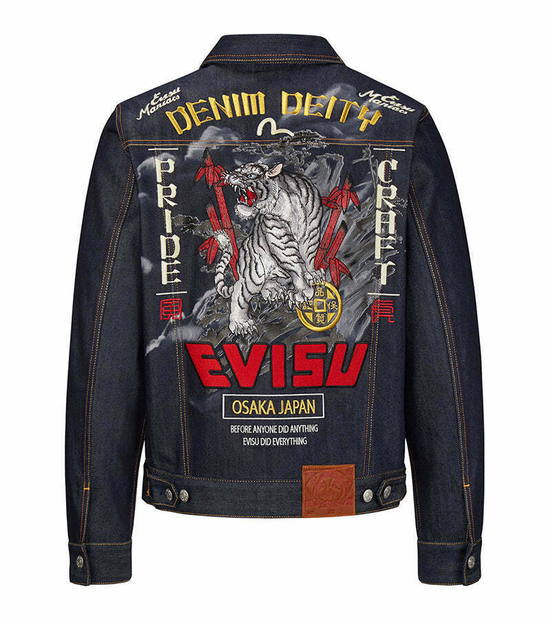 Tiger Denim Jacket A Bold and Stylish Choice for All Fashionistas