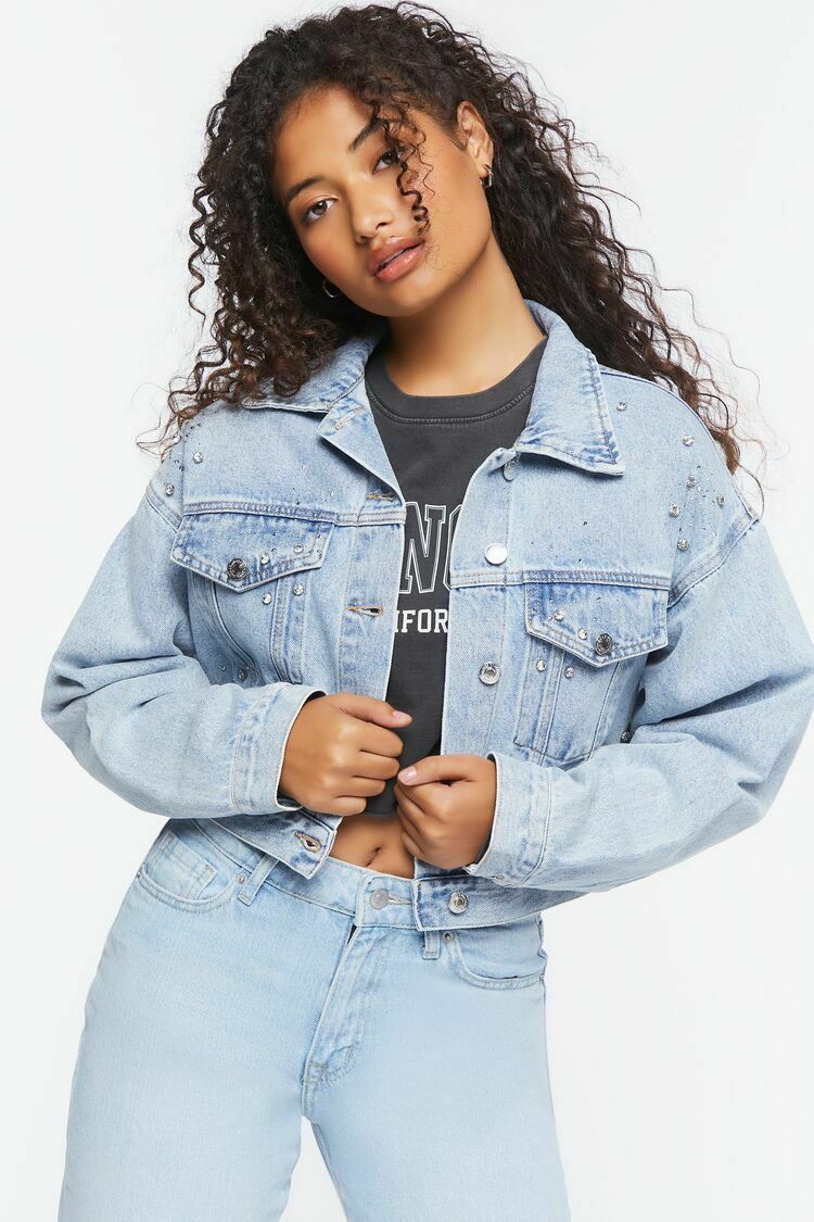 Title  Rocking an Oversized Crop Jacket