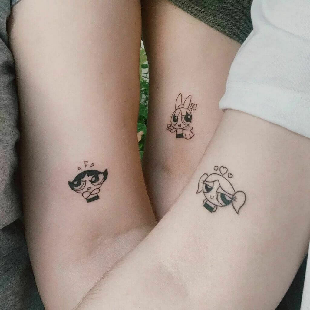 Unique 3 Best Friend Tattoos A Symbol of Unbreakable Bond