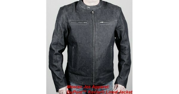 Wearing a Motorcycle Denim Jacket