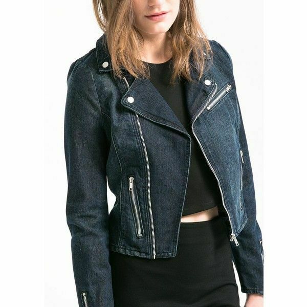 Wearing a Motorcycle Denim Jacket