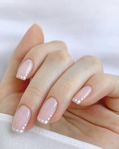 White French Tip Nails with Design Elevate Your Nail Game