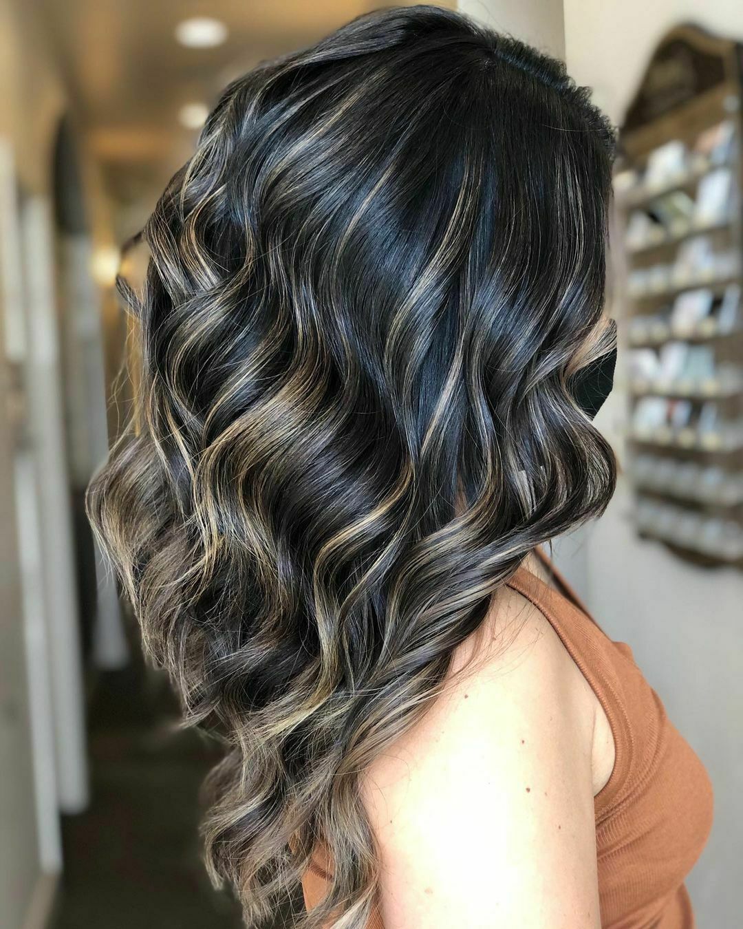 White Highlights on Black Hair How to Achieve This Bold Look?