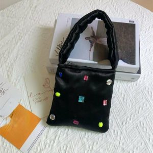 Aesthetic Retro Handbag - Y2K & 90s Fashion, Grunge, Pastel Goth, Summer & Party