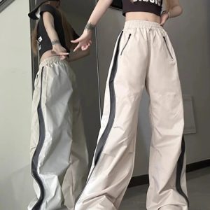 Baggy Y2K Streetwear Pants - 90s Grunge, Retro Hip Hop, Summer Y2K Outfits