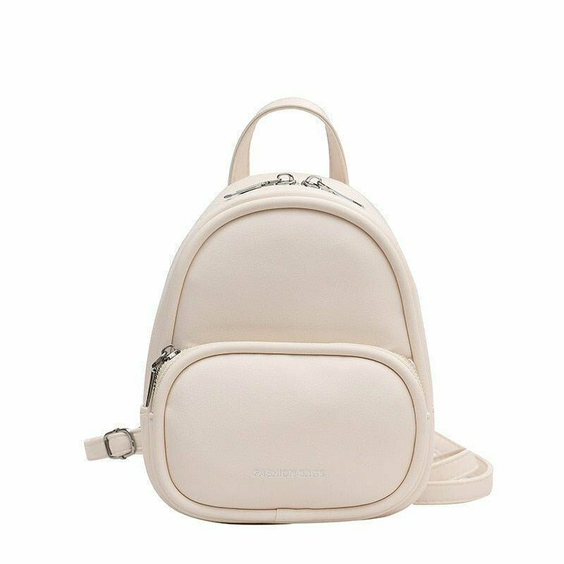 Candy Color Small Backpack - Y2K & 90s Fashion, Grunge, Retro, Pastel Goth, Summer Out