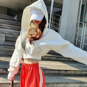 Chic Zip Up Hoodie - Y2K & 90s Fashion, Grunge, Retro, Summer Outfits, Y